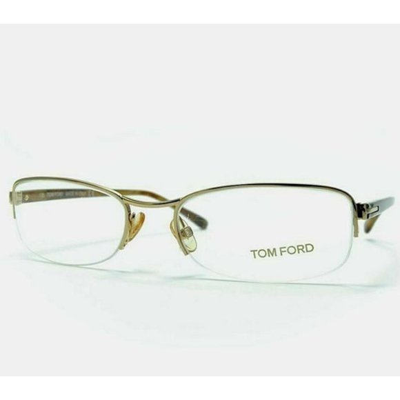 Tom Ford Women Eyeglasses Gold Frame Demo Lens - Picture 1 of 4
